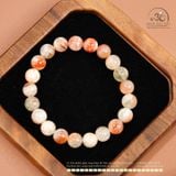  Vòng Tay Đá Mặt Trời Đa Sắc 8mm 