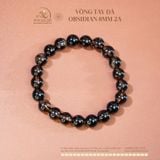  Vòng Tay Đá Obsidian 8mm 2A 