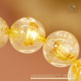  Vòng Tay Thạch Anh Tóc Vàng 10mm 4A 