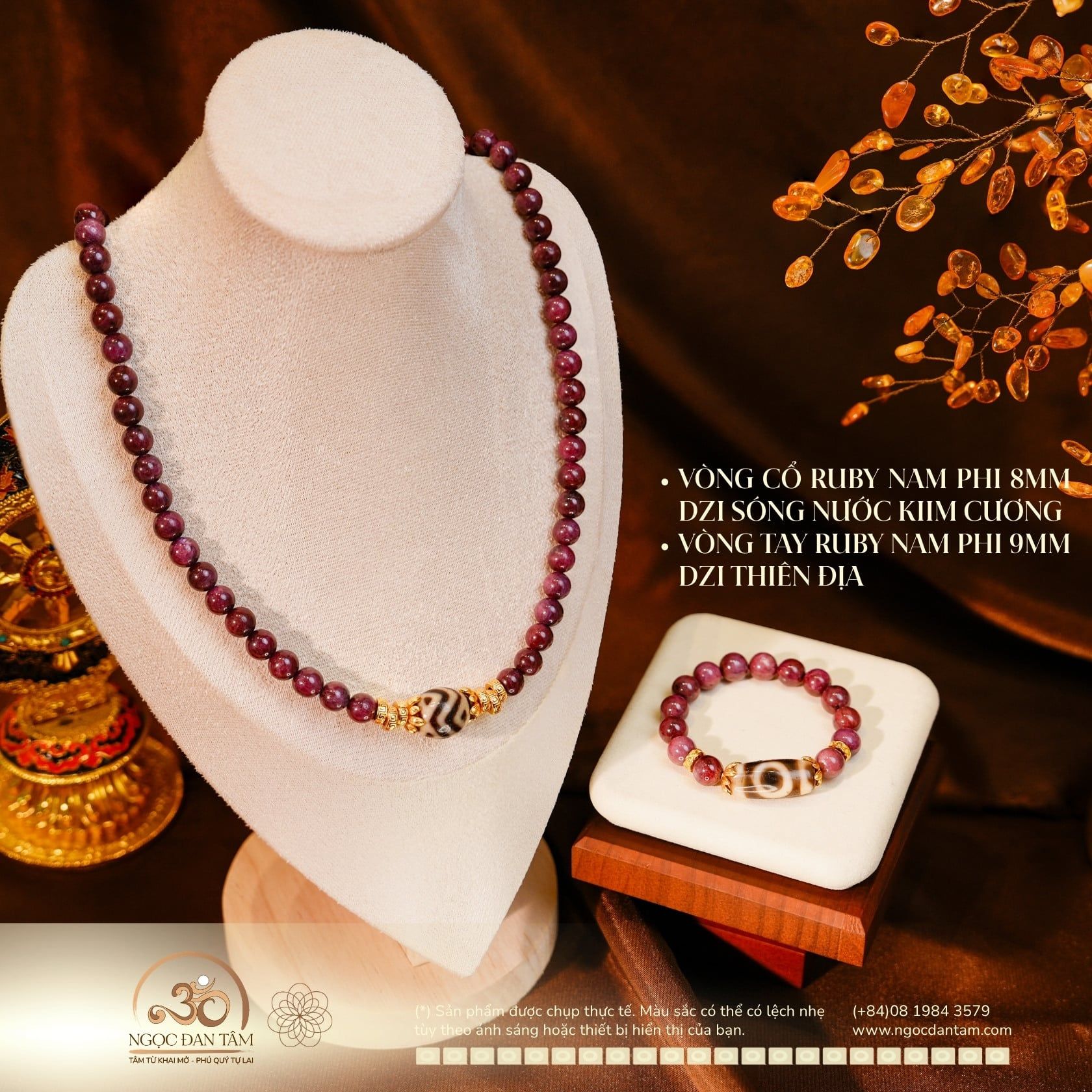  Bộ Sưu Tập Đá Ruby Nam Phi Phối Đá Dzi Cao Cấp 