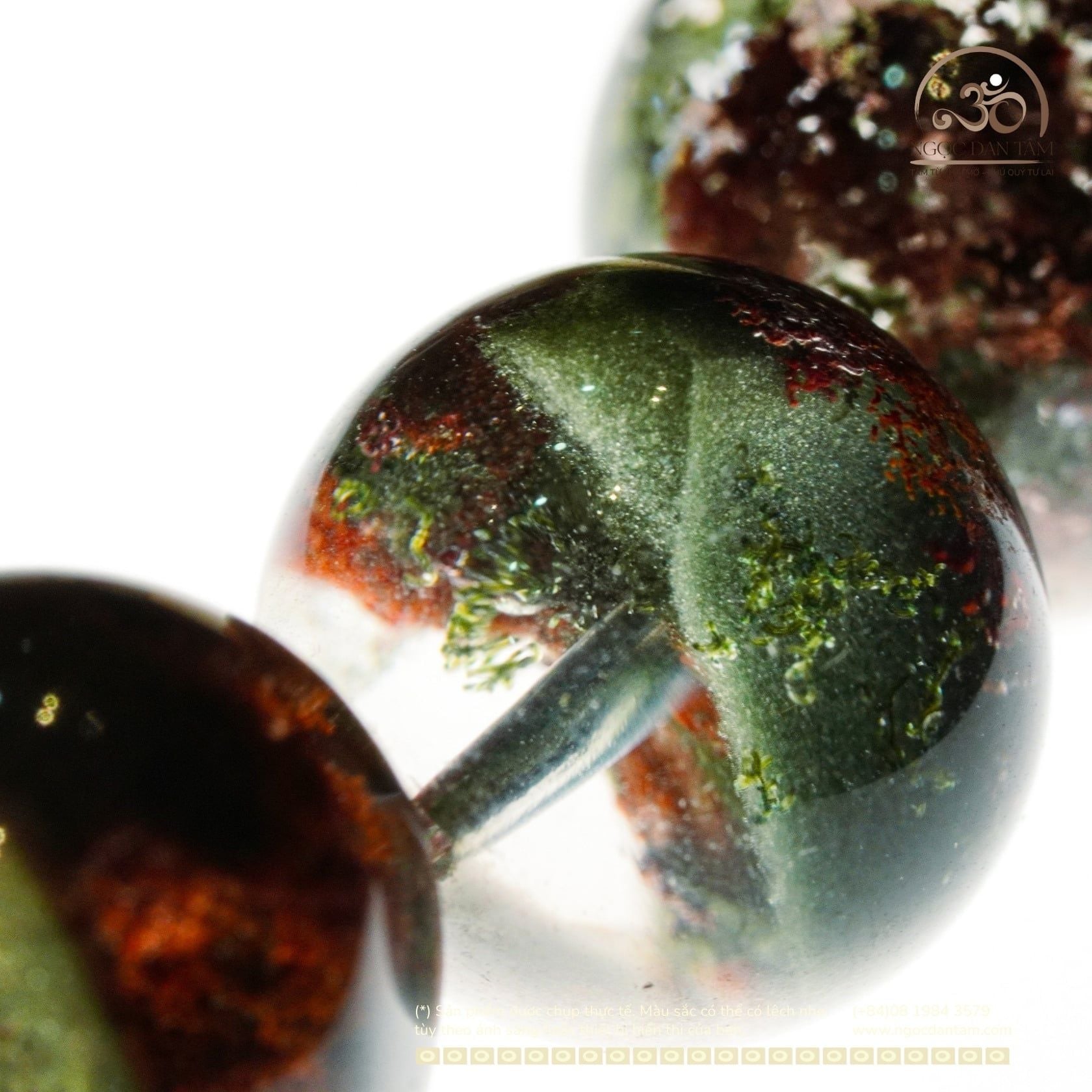  Vòng Tay Thạch Anh Ưu Linh Hoa 12mm 