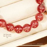  Vòng Tay Thạch Anh Dâu Tây 10mm 5A 