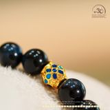  Vòng Cổ Mắt Chim Ưng Phối Charm Lu May Mắn 