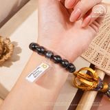  Vòng Tay Thạch Anh Tóc Đen 10mm 8A 