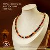  Vòng Cổ Thạch Anh Tóc Hỗn Hợp 7mm 