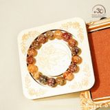  Vòng Tay Thạch anh tóc hỗn hợp VIP 11mm 7A 