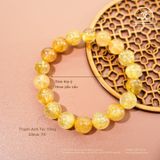  Vòng Tay Thạch Anh Tóc Vàng 10mm 7A 