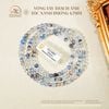  Vòng Tay Thạch Anh Tóc Xanh Dương 4,7mm 