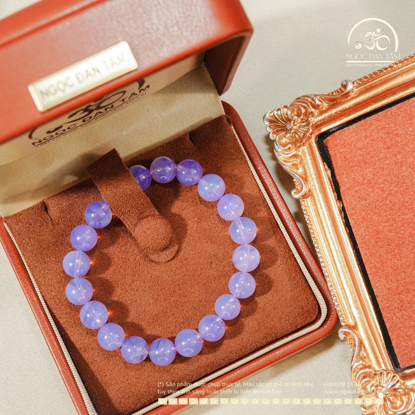  Vòng Tay Thạch anh tím sao VIP 9-10mm 6A 