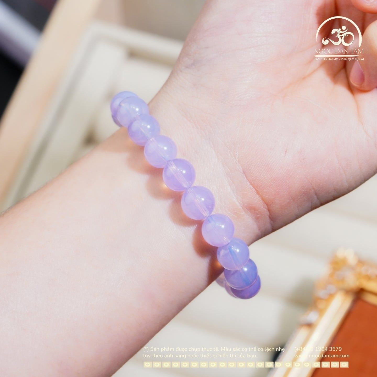  Vòng Tay Thạch anh tím sao VIP 10mm 5A 