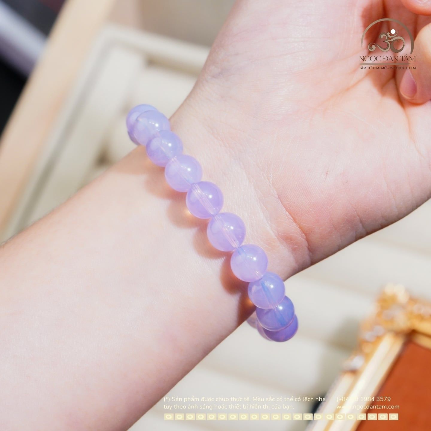  Vòng Tay Thạch anh tím sao VIP 9-10mm 5A 