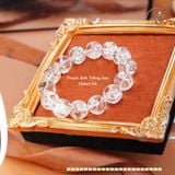  Vòng Tay Thạch Anh Trắng Sao 13mm 5A VIP 