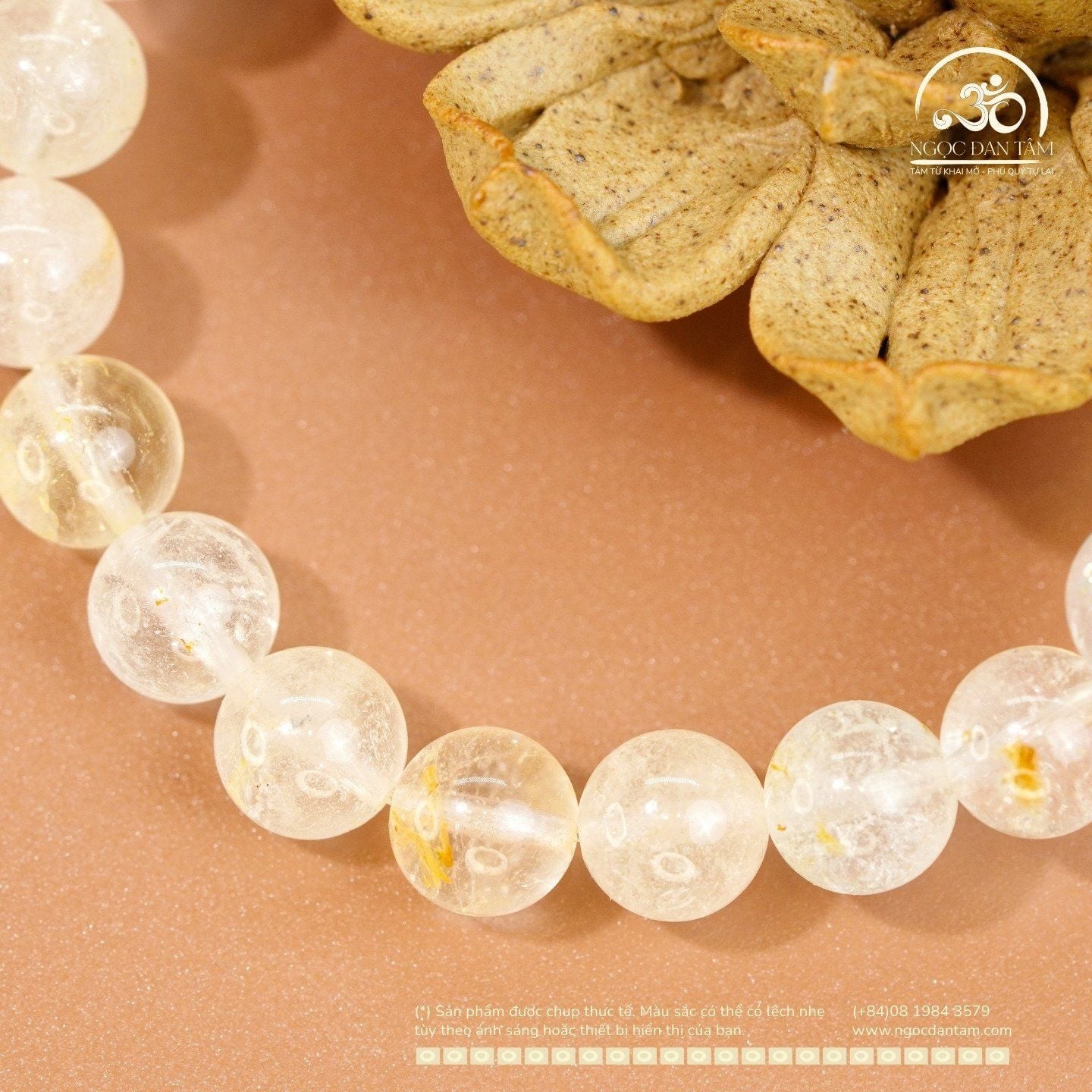  Vòng Tay Đá Topaz 8mm 2A 