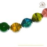  Vòng tay Tourmaline Hoa Hồng 6.5mm 