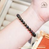  Vòng tay Tourmaline Hoa Hồng 6.5mm 