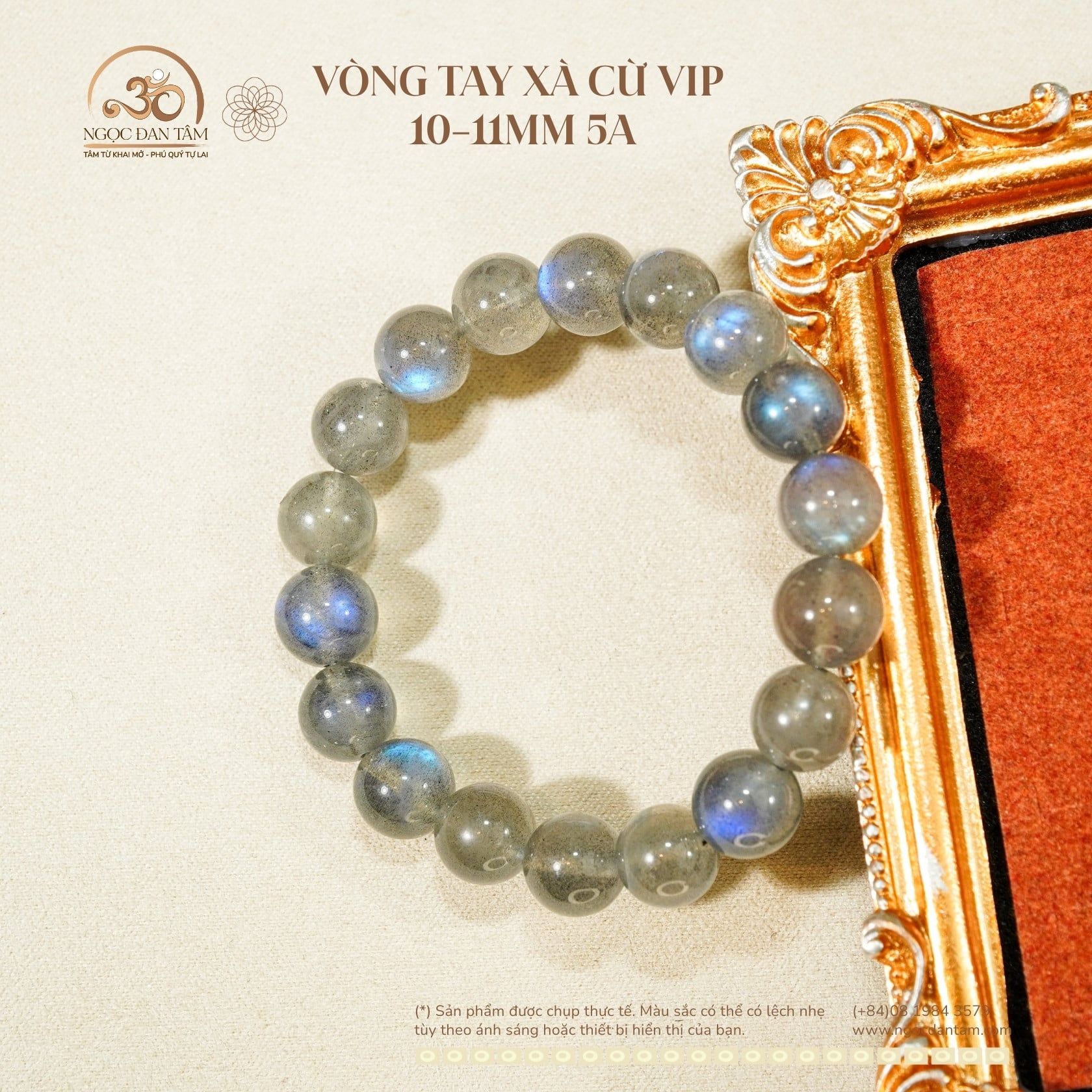  Vòng Tay Xà Cừ VIP 10-11mm 5A 