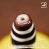  Đá Dzi 2 Mắt 38x11mm (New Dzi - Shang Ken) 