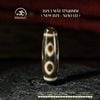 Dzi 3 Mắt 37x10mm ( New Dzi - Xiao Lu )
