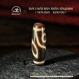  Dzi 3 Mắt Bán Thân 35x12mm ( New Dzi - Xiao Lu ) 