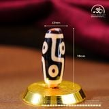  Dzi 6 Mắt 36x13mm (New Dzi - LaoFeng) 