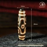  Dzi 6 Mắt 49x12mm ( New Dzi - Xiao Lu ) 