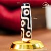 Đá Dzi 9 Mắt 46x13mm (New Dzi - Ju Yuan) 