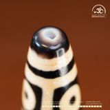  Đá Dzi 9 Mắt 50x13mm (New Dzi - Ju Yuan) 