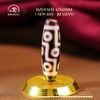  Đá Dzi 9 Mắt 42x13mm (New Dzi - Ju Yuan) 