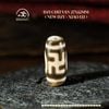 Dzi Chữ Vạn 27x12mm ( New Dzi - Xiao Lu )