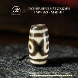  Dzi Hoa Sen 3 Mắt 25x12mm (New Dzi - Xiao Lu) 