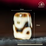  Dzi Hoa Sen 22x11mm (New Dzi - Xiao Lu) 