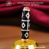  Đá Dzi Kim Cương 9 Mắt 52x13mm (New Dzi - Ju Yuan) 
