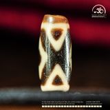  Dzi Kim Cương 2 Mắt 29x11mm (New Dzi - Xiao Lu) 