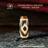  Dzi Kim Cương 2 Mắt 29x11mm (New Dzi - Xiao Lu) 