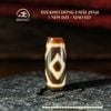  Dzi Kim Cương 2 Mắt 29x11mm (New Dzi - Xiao Lu) 
