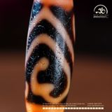  Dzi Lá Bồ Đề Đôi 35x12mm (New Dzi - Xiao Lu) 