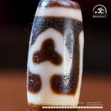  Dzi Lá Bồ Đề 34x13mm ( New Dzi - Xiao Lu ) 