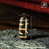  Dzi Quý Nhân 23x11mm (New Dzi - Xiao Lu) 