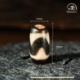 Dzi Răng Cọp 20x11mm (New Dzi - Xiao Lu) 