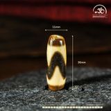  Dzi Răng Cọp 30x11mm (New Dzi - Xiao Lu) 