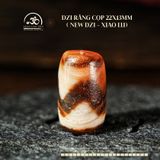  Dzi Răng Cọp 22x13mm (New Dzi - Xiao Lu) 