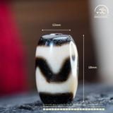  Đá Dzi Răng Cọp 18x12mm (New Dzi - Shang Ken) 
