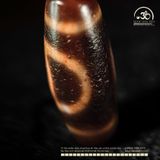  Dzi Thiên Địa 34x12mm (New Dzi -Xiao Lu) 