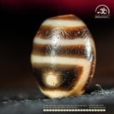  Dzi Thiên Địa Sao 31x16mm ( New Dzi - Xiao Lu ) 