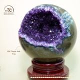  Hốc Cầu Đá Thạch Anh Tím 