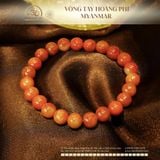  Vòng Tay Hoàng Phỉ Myanmar (LIULAB 398325) 