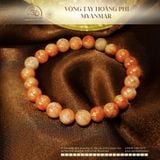  Vòng Tay Hoàng Phỉ Myanmar (LIULAB 398322) 