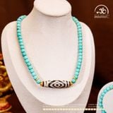  Bộ Trang Sức Lam Ngọc Phối Đá Dzi Cao Cấp 2 