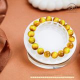  Vòng Tay Mắt Hổ Vàng 10mm 6A 