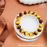  Vòng tay đá Mắt Hổ Vàng 12mm 6A 